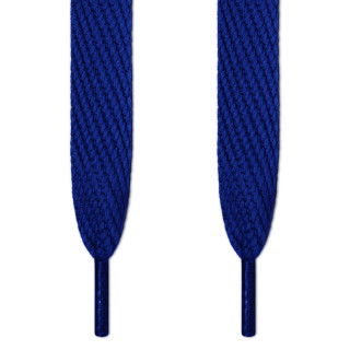 Superbreite, blaue Schnürsenkel