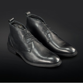 Schwarze "No-Tie" Schnürsenkel für Abendschuhe