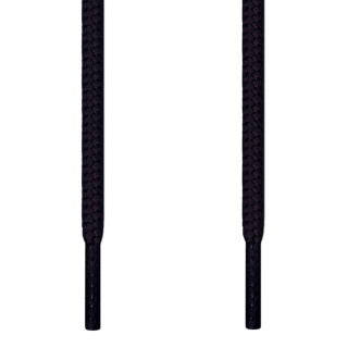 Runde, schwarze Schnürsenkel