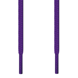 Runde, violette Schnürsenkel