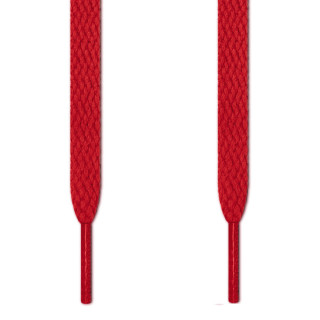 Flache, rote Schnürsenkel