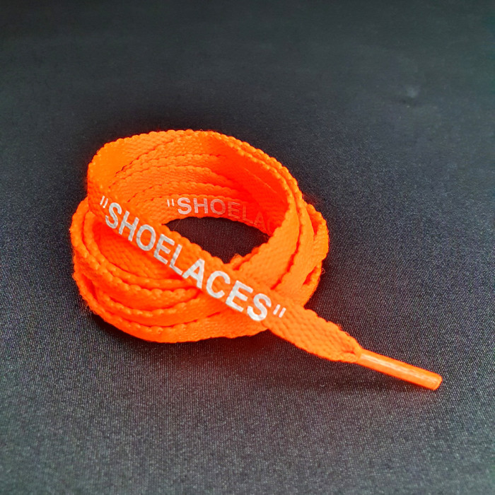 Neon Orange OFF-WHITE Schnürsenkel