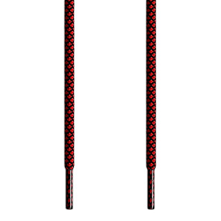 Adidas Yeezy - Schnürsenkel, schwarz und rot