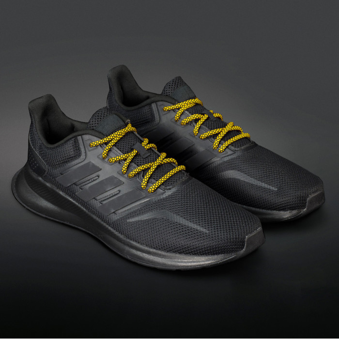Adidas Yeezy - Schnürsenkel, schwarz und gelb